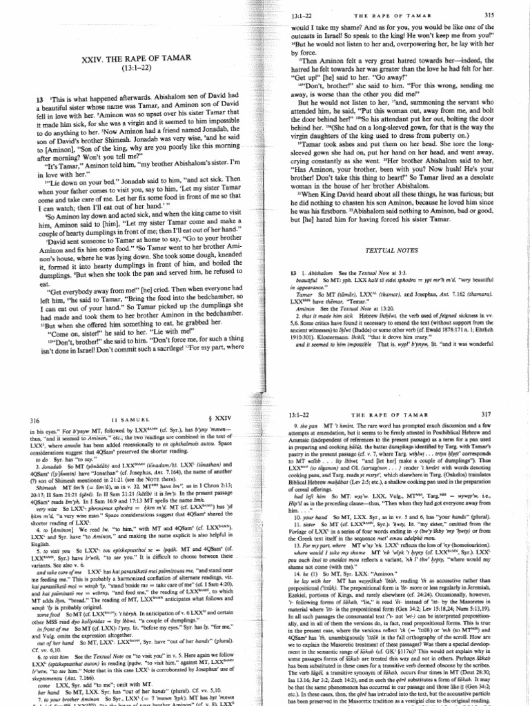 Book of Samuel II Anchor Bible PDF PDF