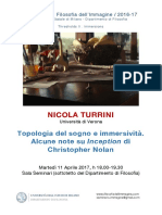 NICOLA TURRINI Locandina Unimi