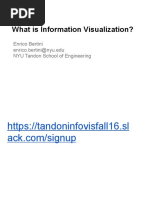 Introduction To Information Visualization