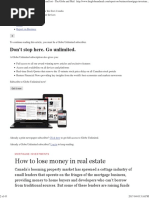Download The Investors Who Bet on a Real Estate Boom  andLost - The Globe and Mail by Anonymous IVeWAM SN344197723 doc pdf