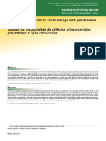 Análise Da Instabilidade de Edifícios Altos Com Lajes Protendidas e Lajes Nervuradas