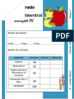 2do Grado - Bloque 4 PDF