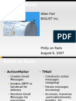 Email on Rails