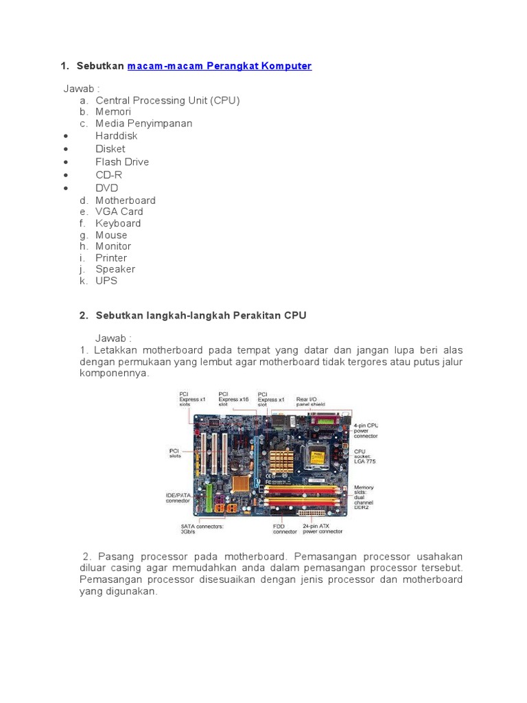 Soal Essay Kkpi Materi Sistem Operasi Dan Pc Beserta Jawabannya - Guru Soal