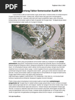 Download Kajian Tentang Faktor Kemerosotan Kualiti Air geografi stpm by Jeremy Amy SN34420756 doc pdf