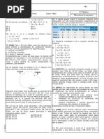 Sistemas Lineares  -Lista 1