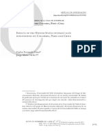 Efectos de Los Cambios de La Tasa de Interés de Estados Unidos Sobre Colombia, Perú y Chile (Enero - Junio 2016)