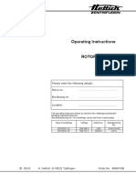 Hettich Rotofix 32 - User Manual PDF