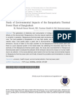 Study of Environmental Impacts of The Barapukuria Thermal