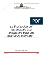 La Evaluacion Del Aprendizaje, Febrero 2012