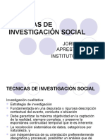 TECNICAS DE INVESTIGACIÓN SOCIAL.ppt