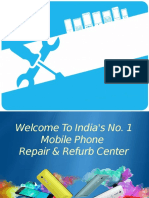 Welcome To India's No. 1 Mobile Phone Repair & Refurb Center