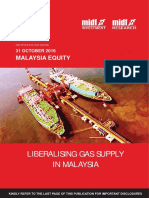 Liberalising Gas Supply in Malaysia