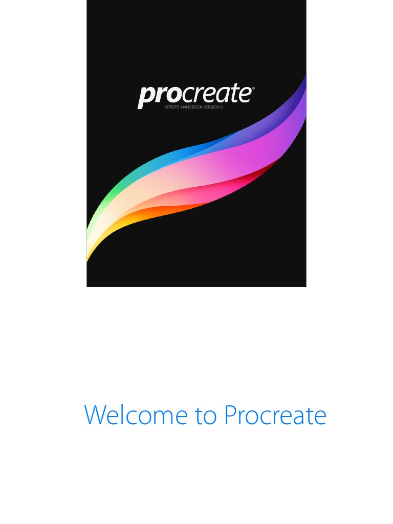 Procreate User Guide PDF Adobe I Tunes