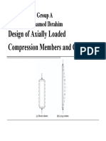 Design of Comperssion Members (Lecture 3 and 4-Group a)