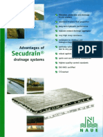 Brochure - Advantages of SECUDRAIN Drainage Systems