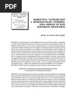 Narrativa e Patriarcado Na Literatura Brasileira