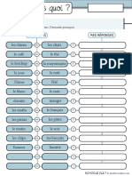 Interactif Cahier 4eme Qu'Est-ce Que Tu Preferes