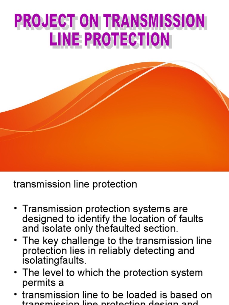 Transmission Line Protection Systems | PDF | Transmission Line | Relay