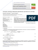 Statistics and Probability Letters: Kenneth S. Berenhaut, Lauren D. Bergen