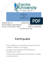 Seismology Seminar Submission