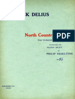 Delius North C. Sketches Piano 4 Hands