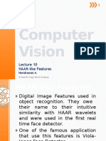 Computer Vision: HAAR-like Features