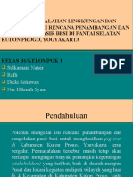 Kajian Permasalahan Lingkungan Dan Sosial Ekonomi Rencana Penambanganbaru