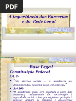 A Importância Das Parcerias e Da Rede Local Para o CRAS Margareth