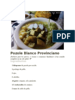 Pozole Blanco Provinciano