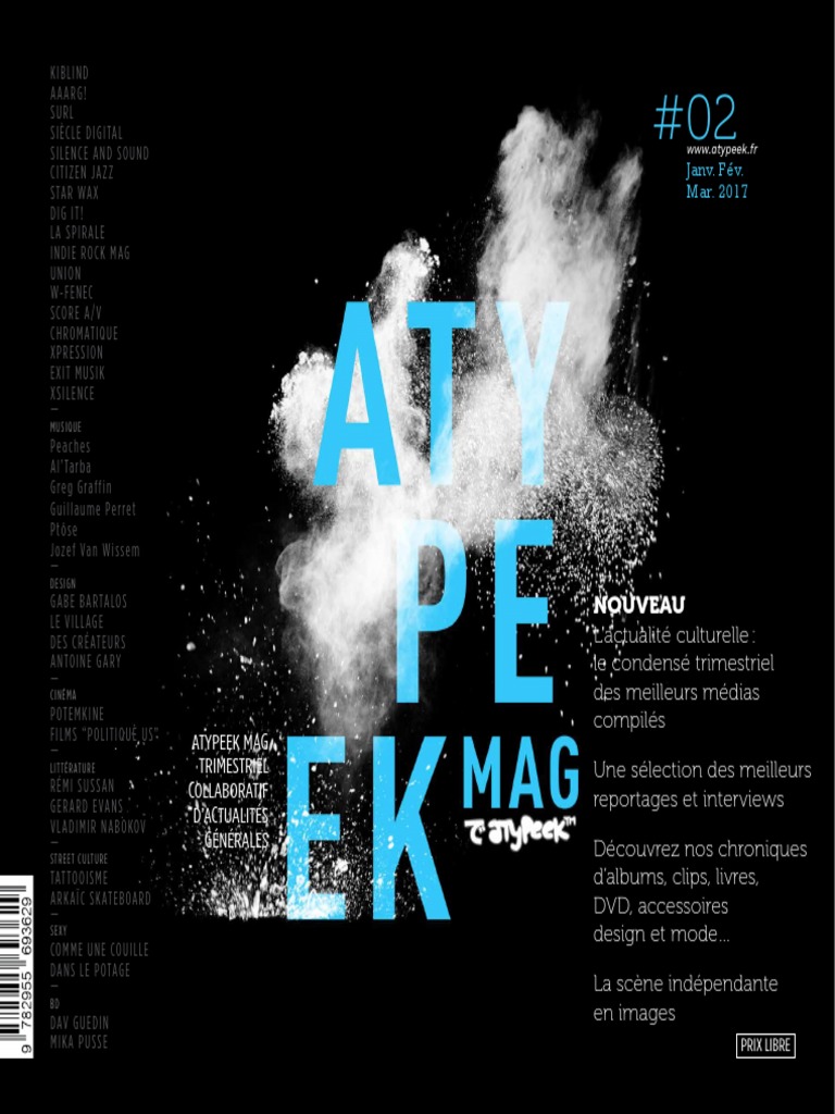 Atypeek Mag N°2 PDF Rap Hip-hop