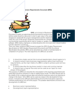Business Requirements Document (BRD) Structure & Purpose