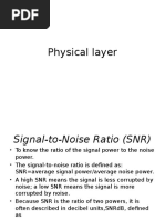 Signal To Noise Ratio