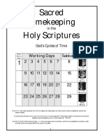 Building Blocks of God's Sacred Calendar