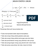 untuk Dokumen Persamaan Energi Umum] Persamaan Energi Umum