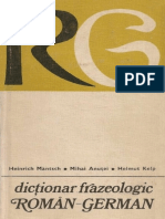 Dictionar Frazeologic Român-German