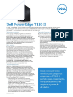 Dell™ PowerEdge™ T110 II É Ideal Como Primeiro Servidor para Pequenas Empresas
