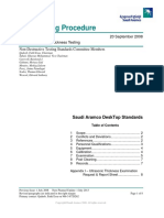 Manual UT Testing Thickness Testing - SAEP-1146 PDF