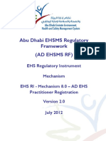 8.0 - AD EHS Practitioner Registration Mechanism v5 04june 2012