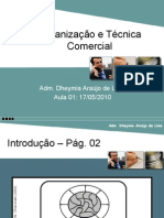 Aula 01 de 07 - Organização e Técnica Comercial (17-05-10)