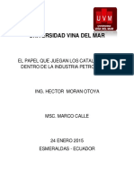 TAREA # 1 - Catalizadores Industria Petroqui. H.moran