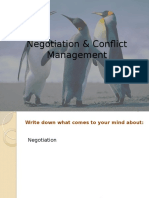 Negotiation and Conflict Management Techniques