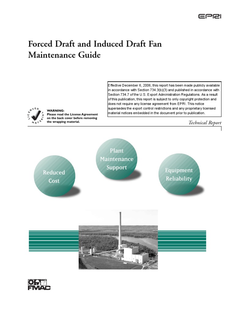 Forced Draft and Induced Draft Fan Mechanical Fan