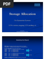 Storage Allocation