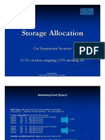 Storage Allocation