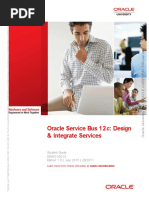 Oracle Service Bus 12c - Design and Integration Service (Student Guide)