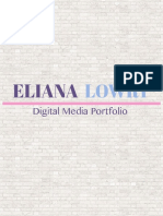 Eliana: Digital Media Portfolio