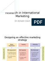 Research in International Marketing