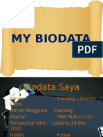 My Biodata