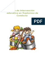 Guia de Intervencion Educativa en Trastornos de Conducta